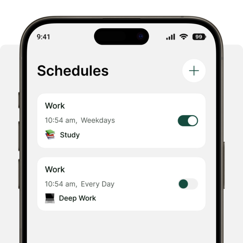 Locked - Block Distracting Apps with a Single Tap
